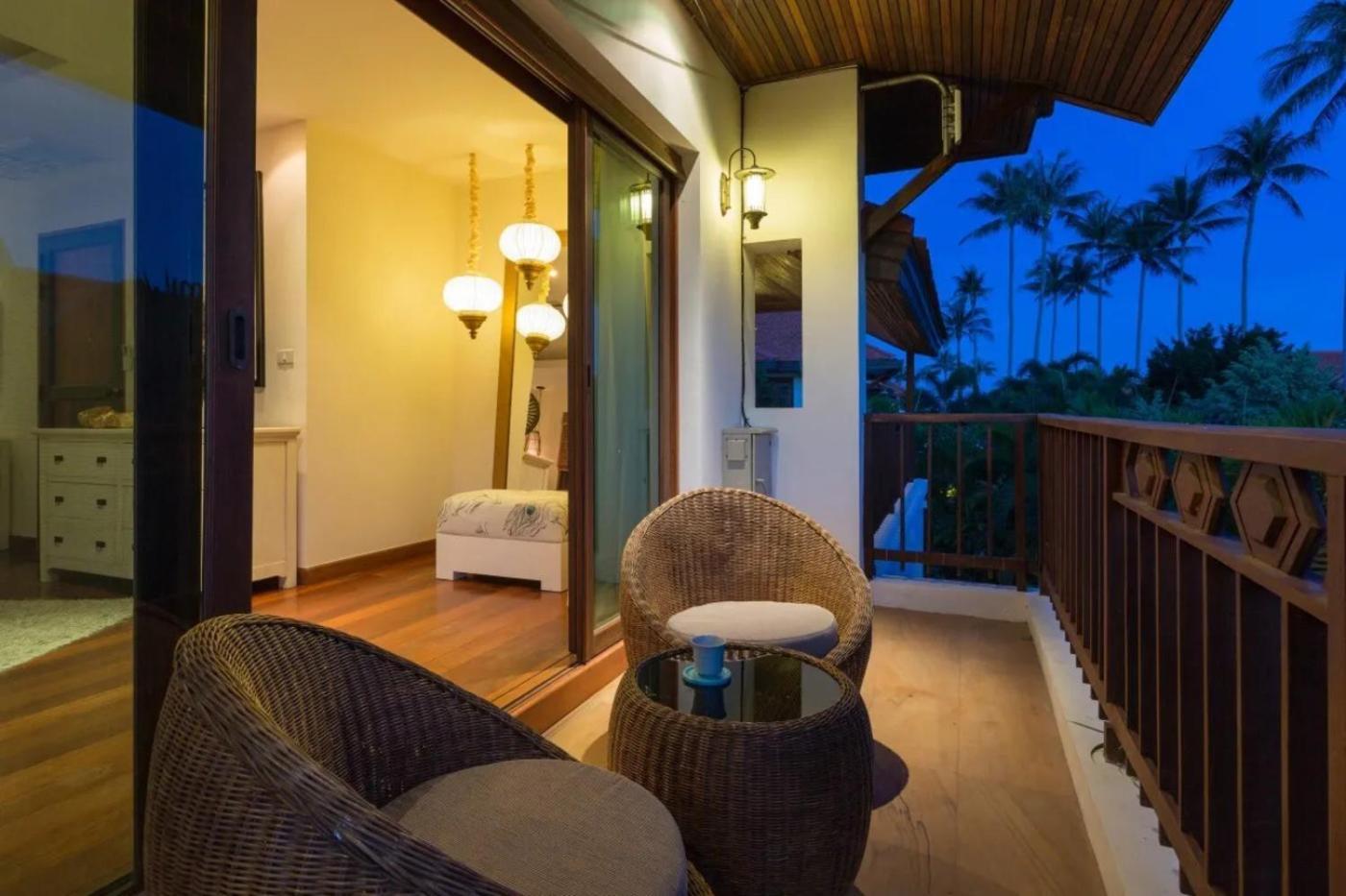 Baan Fah Sai 4Br Private Pool & Walk To Beach หาดแหลมเส็ด ภายนอก รูปภาพ