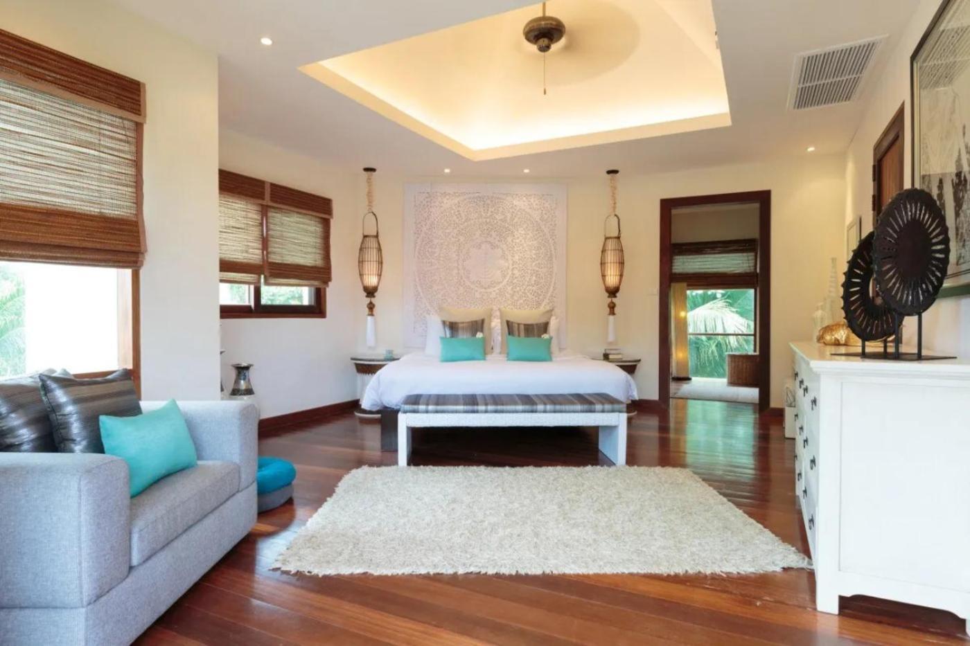 Baan Fah Sai 4Br Private Pool & Walk To Beach หาดแหลมเส็ด ภายนอก รูปภาพ